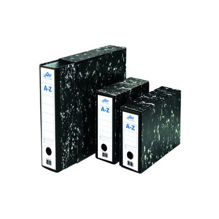 Archivadores de palanca (cajetines) CAJA para ARCHIVADOR OLEF  Fº 82mm JASPEADO 25301110  3290053