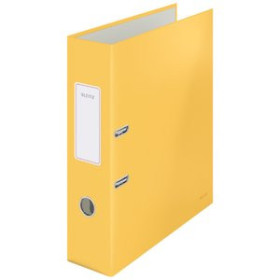 Archivadores de palanca ARCHIVADOR palanca LEITZ COSY A4 180º 80mm AMARILLO 25305028  7000-19-02