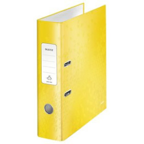 Archivadores de palanca ARCHIVADOR palanca LEITZ WOW A4 180º 80mm AMARILLO 25305022  7000-19-00