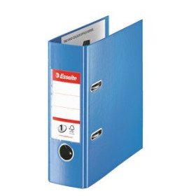 Archivadores de palanca ARCHIVADOR palanca ESSELTE PLASTICO con RADO A5 75mm AZUL (46075) 11901257  55236-00000-01