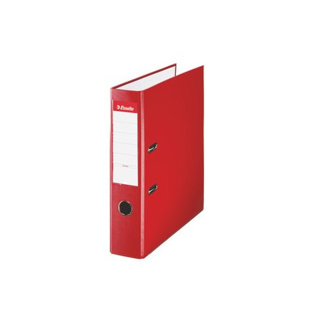 Archivadores de palanca ARCHIVADOR palanca ESSELTE PLASTICO FORRADO con RADO Fº 75mm ROJO 11901425  848CVAG30B