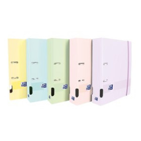 Archivadores de palanca ARCHIVADOR palanca OXFORD LIVE&GO POLYFOAM  A4+ 70mm SURTIDO PASTEL (5 col.) 11901430  848CVAG50N