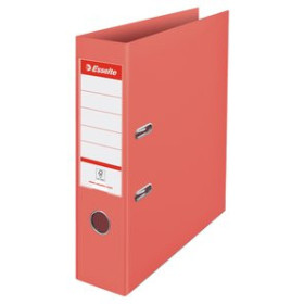 Archivadores de palanca ARCHIVADOR palanca ESSELTE COLOUR BREEZE PLASTICO FORRADO con RADO A4 75mm CORAL 11701061  1520C3943