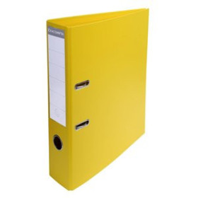Archivadores de palanca ARCHIVADOR palanca EXACOMPTA PREM TOUCH FORRADO PVC RADO A4 70mm AMARILLO 11701066  00446-20320