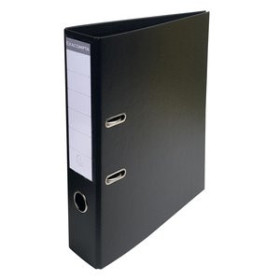 Archivadores de palanca ARCHIVADOR palanca EXACOMPTA PREM TOUCH FORRADO PVC RADO A4 70mm NEGRO 11702038  1520CP150