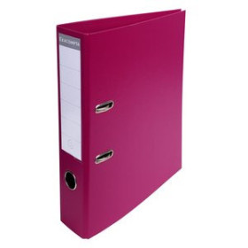 Archivadores de palanca ARCHIVADOR palanca EXACOMPTA PREM TOUCH FORRADO PVC RADO A4 70mm ROSA FUCSIA 10303085  19330021