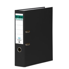 Archivadores de palanca ARCHIVADOR palanca ELBA FORRADO PVC RADO CHIC A4 80mm NEGRO (1047706) 10301679  19270050