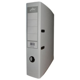 Archivadores de palanca ARCHIVADOR palanca OLEF PLASTIF.COLOR A4 75mm GRIS 10301792  90615