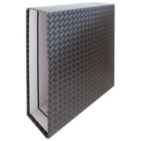 Archivadores de palanca (cajetines) CAJA para ARCHIVADOR ELBA A4 85mm NEGRO (7540700) 12901713  030-0472