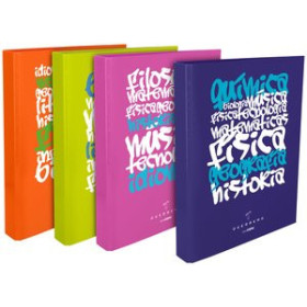 Carpetas de anillas CARPETA de ANILLAS GRAFOPLAS CARTON FORRADO UNICLASE A4 4 an.MIXTAS 25mm SURTIDAS 23101173  14391