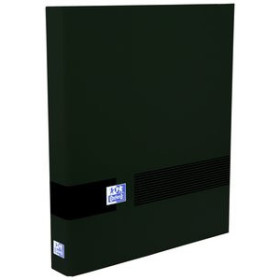 Carpetas de anillas CARPETA de ANILLAS OXFORD OXFORD&YOU CARTON FORRADO A4+ 4 an.MIXTAS 25mm NEGRO 23101406  00019200