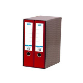 Archivadores de palanca (módulos) MODULO ARCHIVADORES palanca ELBA RADO TOP forr.PP 2 uds.A4 80mm ROJO 23101097  F543100