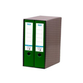 Archivadores de palanca (módulos) MODULO ARCHIVADORES palanca ELBA RADO TOP forr.PP 2 uds.A4 80mm VERDE 23101362  F545700