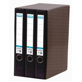 Archivadores de palanca (módulos) MODULO ARCHIVADORES palanca ELBA RADO TOP forr.PP 3 uds.A4 50mm NEGRO 23101103  20701