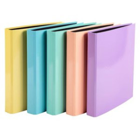 Carpetas de anillas CARPETA de ANILLAS EXACOMPTA AQUAREL CARTON FORRADO A4 2 an. 25mm SURTIDO (5 col.) 23101416  00023999