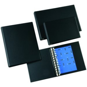 Carpetas de anillas CARPETA de ANILLAS MULTIFIN ALFA PVC 3005 Fº 16 an.24mm NEGRO 43701089  10050196