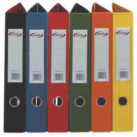 Carpetas de anillas CARPETA de ANILLAS PARDO PLASTICO EXTRA Fº 2 an.MIXTAS 40mm AZUL 43701038  1218