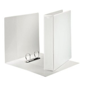 Carpetas de anillas personaliz.(canguro) CARPETA CANGURO ESSELTE PVC PLUS A4+ 2 an.MIXTAS 40mm BLANCO (1450) 41201061  BCI1401Y