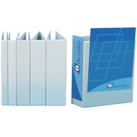 Carpetas de anillas personaliz.(canguro) CARPETA CANGURO IBERPLAS PVC A3 APDO. 4 an.MIXTAS 40mm BLANCO 41902025  108R00727