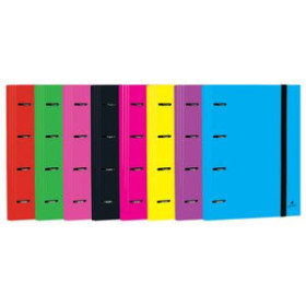 Carpebloc CARPEBLOC MARIOLA A4 4 an. MIXTAS 25mm SIN RECAMBIO SURTIDO (8 Col.) 15101119  00029751