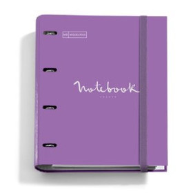 Carpebloc CARPEBLOC MIQUELRIUS EMOTIONS CARTON FORRADO A4 4 an.MIXTAS 35mm con REC.100 hj. 90 gr. PURPURA 15101043  340505