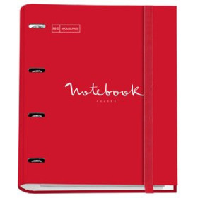 Carpebloc CARPEBLOC MIQUELRIUS EMOTIONS CARTON FORRADO A4 4 an.MIXTAS 35mm con REC.100 hj. 90 gr. ROJO 15101132  XZTT805/60