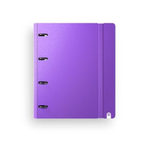 Carpebloc CARPEBLOC CARCHIVO FOAM STYLE PP A4+ 4 an.MIXTAS 35mm con REC. 120 hj. CUADRIC.4x4 VIOLETA 15103232  51301