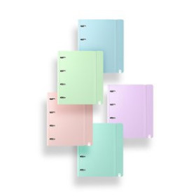 Carpebloc CARPEBLOC CARCHIVO SOFT PP FOAM A4 4 an.MIXTAS 35mm con REC. 100 hj. CUADRIC.4x4 SURTIDO (5 col.) 90001016  70047