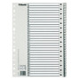Índice numérico PP y PVC INDICE ESSELTE PP NUMERICO A4 pestañas 1-31 11 taladros GRIS con IND.B/N 10003508  C31200L041