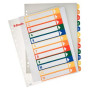 Índice numérico PP y PVC INDICE ESSELTE PP NUMERICO IMPRIMIBLE A4+ pestañas 1-12 11 taladros 10001482  C200005569