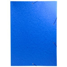 Carpetas de gomas CARPETA de GOMAS y SOLAPAS EXACOMPTA CARTON A3 AZUL 12602101  13803