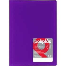 Carpetas de fundas (tarifarios) CARPETA FUNDAS (TARIFARIO) GRAFOPLAS PP FLEXIBLE POLIPLAS TRANS. Fº 30 F. MALVA 22201257  ENT45