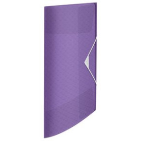 Carpetas de gomas CARPETA de GOMAS y SOLAPAS ESSELTE COLOUR BREEZE PP A4 MALVA 22201083  EI10