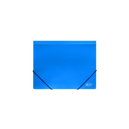 Carpetas de gomas CARPETA de GOMAS y SOLAPAS FOROFIS PP A4 AZUL 22201076  EI3