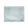 Carpetas de gomas CARPETA de GOMAS y SOLAPAS FOROFIS PP A4 TRASLUCIDO BLANCO 22201080  EI7
