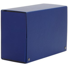 Carpetas de proyectos CARPETA de PROYECTOS PARDO CARTON FORRADO PVC A4 BROCHES 12 cm AZUL 16401448  24459111