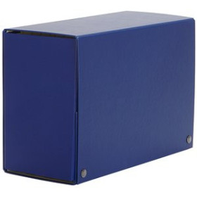 Carpetas de proyectos CARPETA de PROYECTOS PARDO CARTON FORRADO PVC A4 BROCHES 20 cm AZUL 16401451  26049111