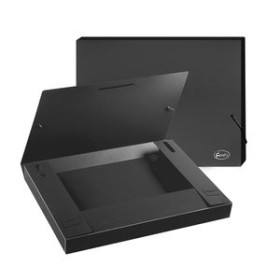 Carpetas de proyectos CARPETA de PROYECTOS FOROFIS PP A4 GOMAS 3 cm NEGRO 16401406  2020126EU