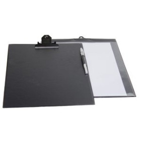 Carpetas con pinza portablocs CARPETA con PINZA PORTABLOCS IBERPLAS PVC Fº NEGRO (pinza gigante) 45005855  STJL5000400