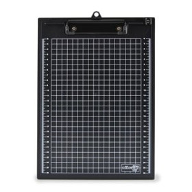 Carpetas con pinza portablocs CARPETA con PINZA PORTABLOCS OFFICE BOX A4 CUADRICULADO 26901325  BEAR-330