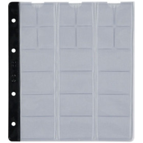 Albumes de monedas FUNDA para ALBUM de MONEDAS PARDO con LOMO RFZO.NEGRO especial EUROS 12+12 aloj. 18002143  0690