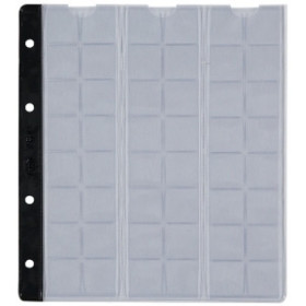 Albumes de monedas FUNDA para ALBUM de MONEDAS PARDO con LOMO RFZO.NEGRO Ø 22mm 48 aloj. 18001741  510239