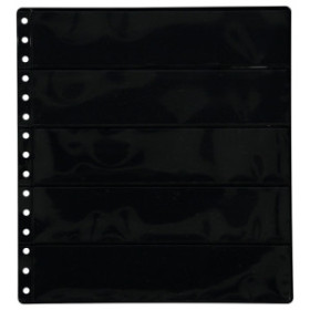 Albumes de sellos FUNDA para ALBUM de SELLOS PARDO LAM.C.NEGRA 5 aloj.lado 18001848  121304