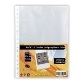 Fundas multitaladro FUNDA MULTITALADRO OLEF PP  90µ PL.NJ. Fº 16 TAL.RFZO. PACK DE 10 18801846  ELE0303