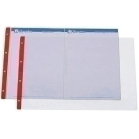 Fundas multitaladro FUNDA IBERPLAS PVC 100µ PL.NJ. A3 APAISADO 4 TAL.RFZO. PAQUETE de 50 18901413  18917
