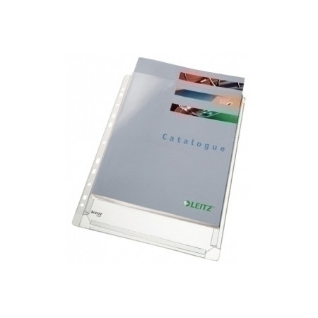 Fundas multitaladro FUNDA MULTITALADRO FUELLE LEITZ 20mm PVC 170µ LISO A4 11 TAL. BOLSA de 10 28101090  993304-PICNIK B
