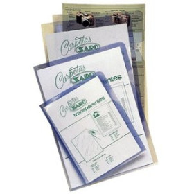 Dosieres ángulo recto DOSIER ANGULO RECTO SARO PVC 280µ A4 TRANSPARENTE PAQUETE de 50 26001242  S126
