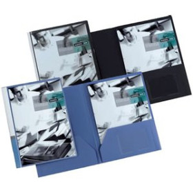 Subcarpetas y dosieres solapas o bolsa DOSIER con DOBLE BOLSA MULTIFIN DOS D074 CANGURO NEGRO 11801342  01014400