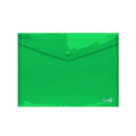 Dosieres sobre y bolsas cremallera DOSIER SOBRE FOROFIS PP BROCHE A4 VERDE OPACO 19801582  17774
