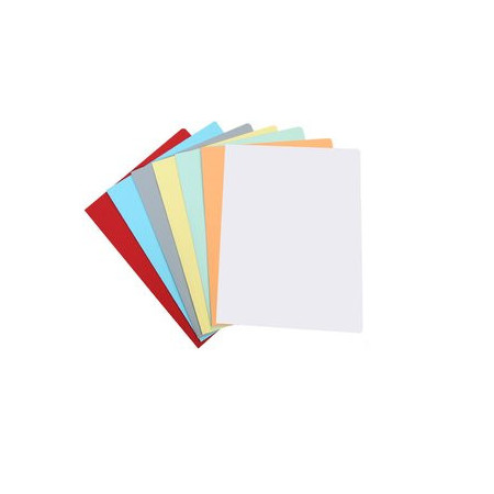 Subcarpetas SUBCARPETA GIO 180g pastel A4 ROJO PAQUETE de 50 (SB1054-000-00) 19804002  74880000